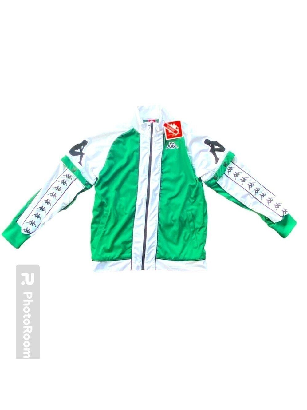 Kappa Green Full Zip Jacket Size Small NWT